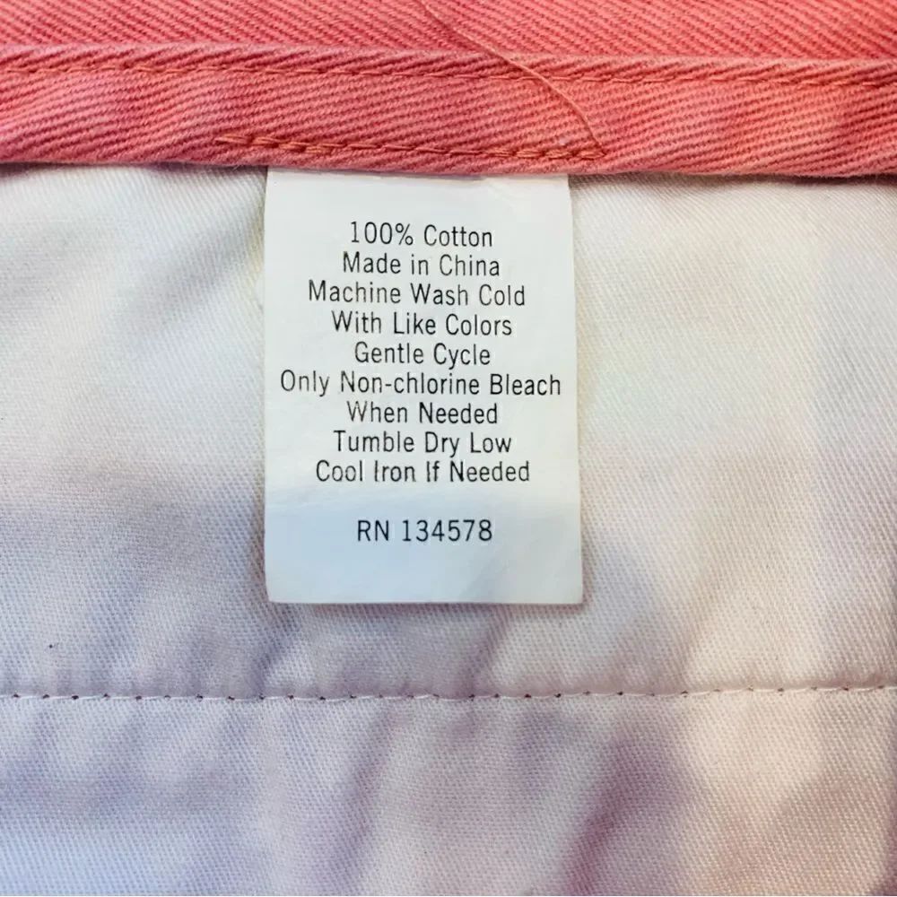 Vineyard Vines Chinos, 33x32 Pink Salmon, Breaker Pant - Picture 8 of 8